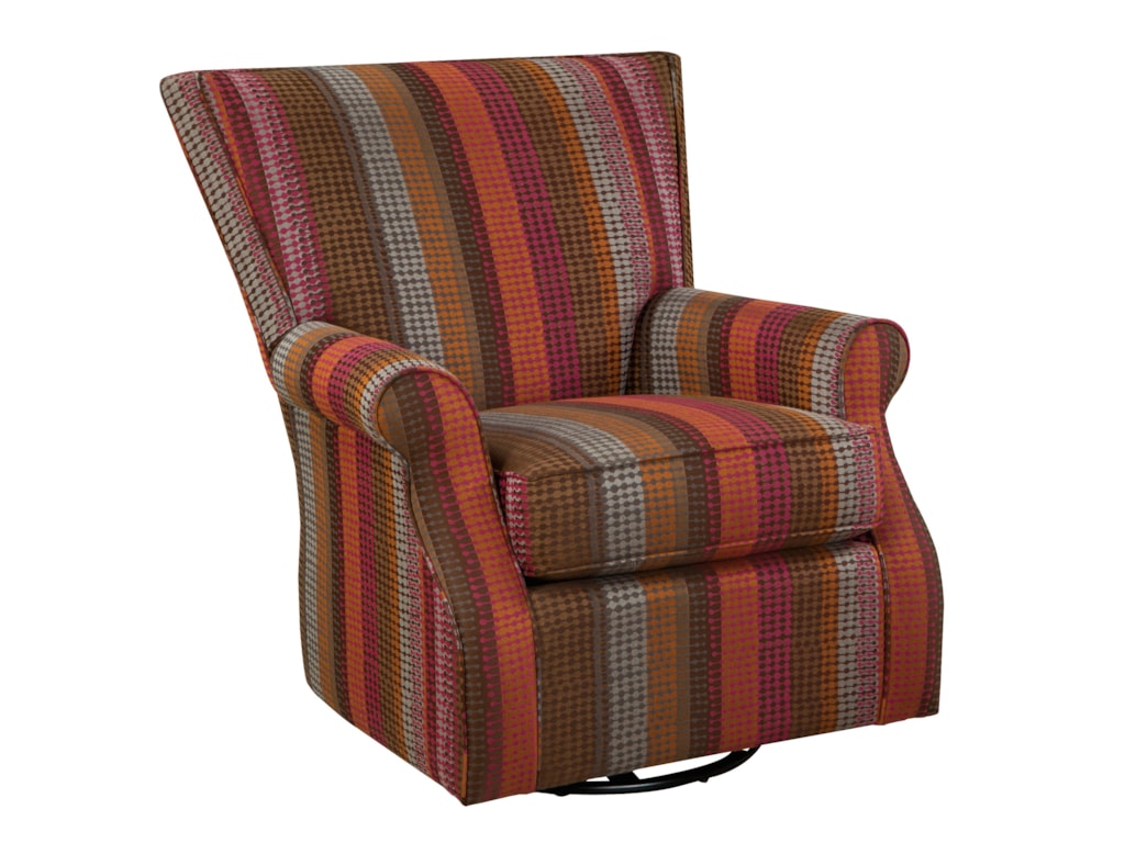 Craftmaster Swivel Chairs 033810sg Transitional Swivel