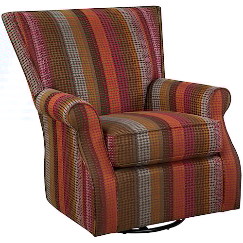 hickorycraft swivel chairs transitional swivel glider chair with
