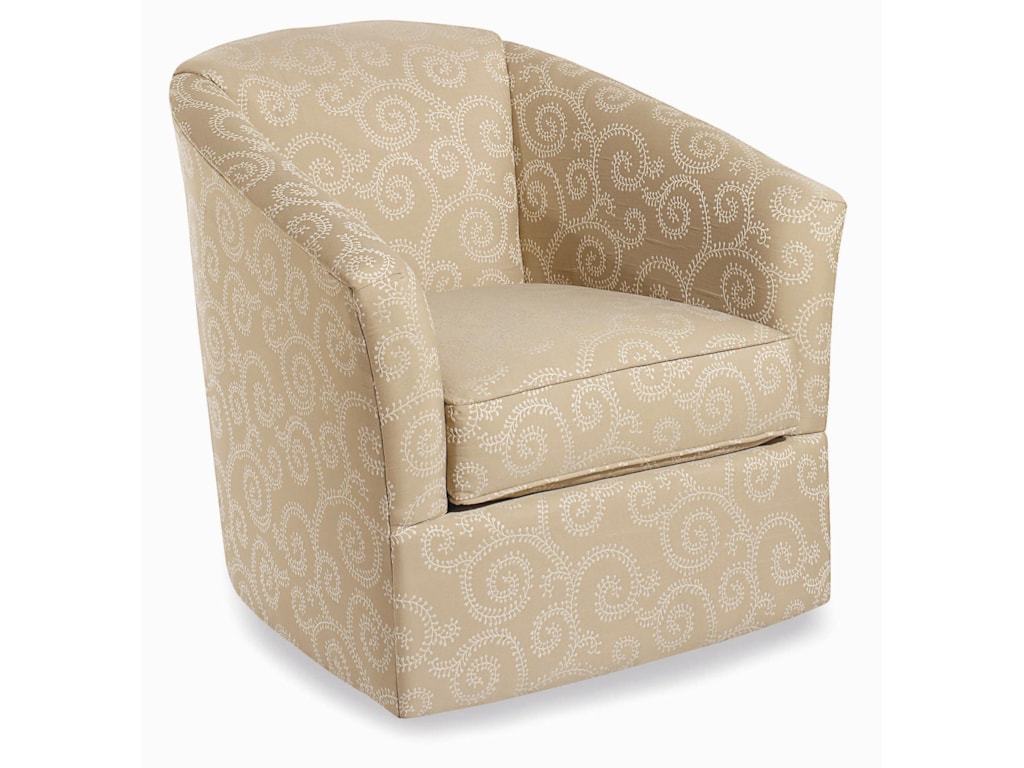 Craftmaster Swivel Chairs 092910sc Upholstered Swivel Chair