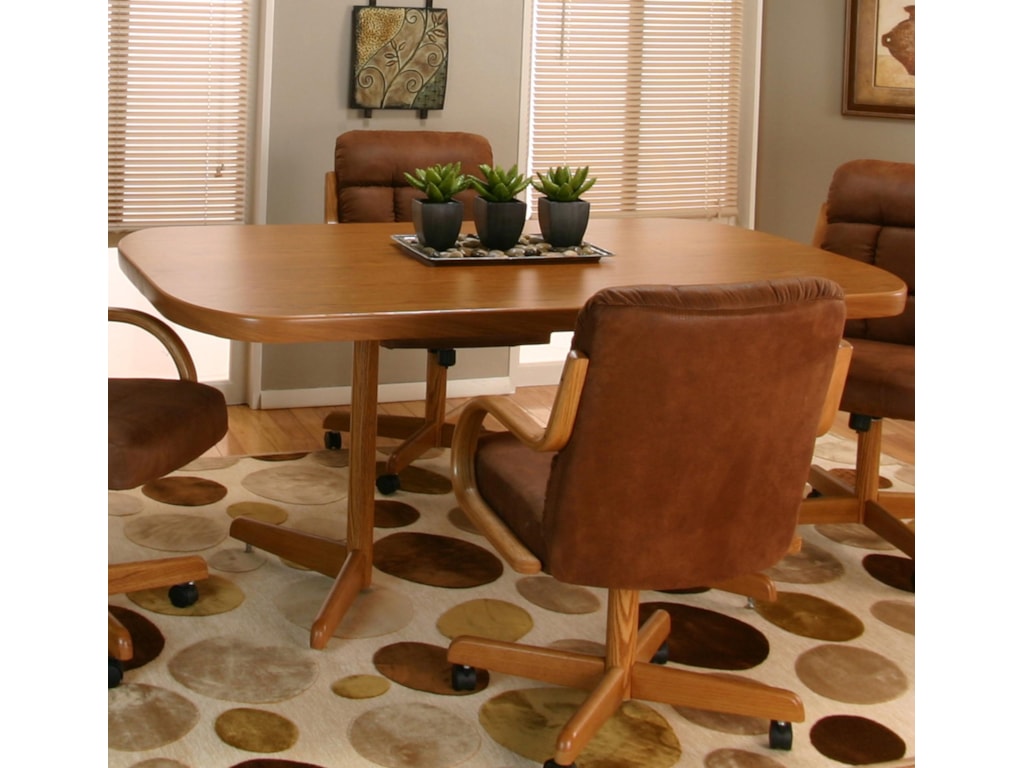 Cramco, Inc Cramco Motion - AtwoodSunset Oak Table