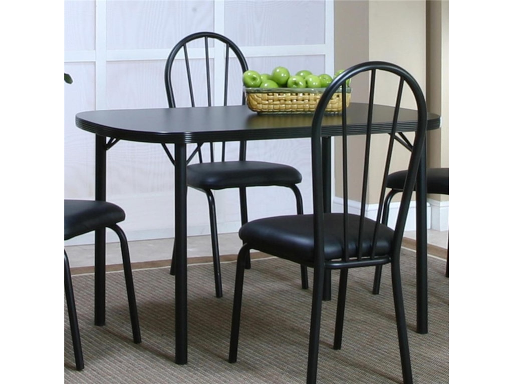 Cramco, Inc Cramco Dinettes - Ebony48