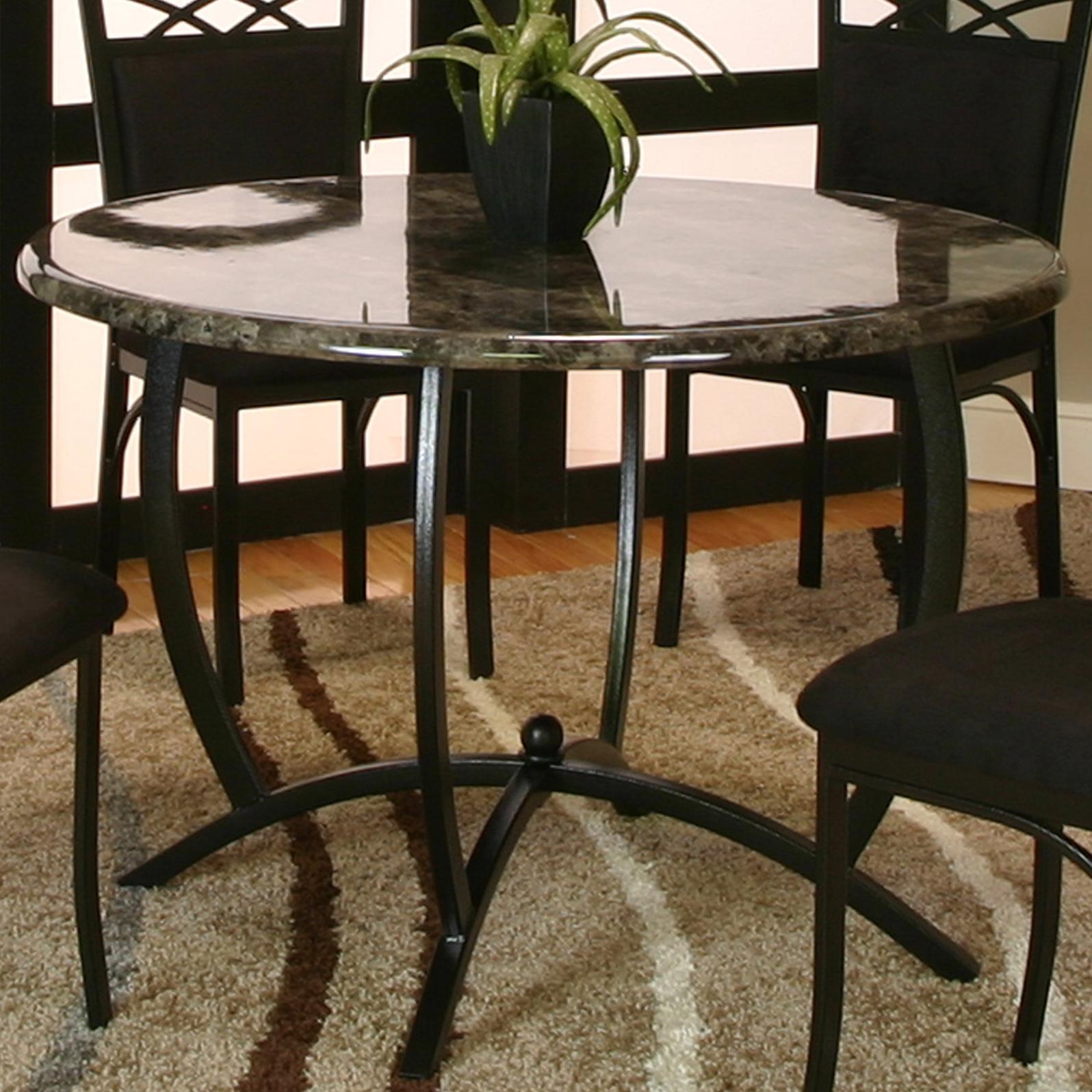 Cramco, Inc Electra Round Table w/ Faux Marble Top - Value ...
