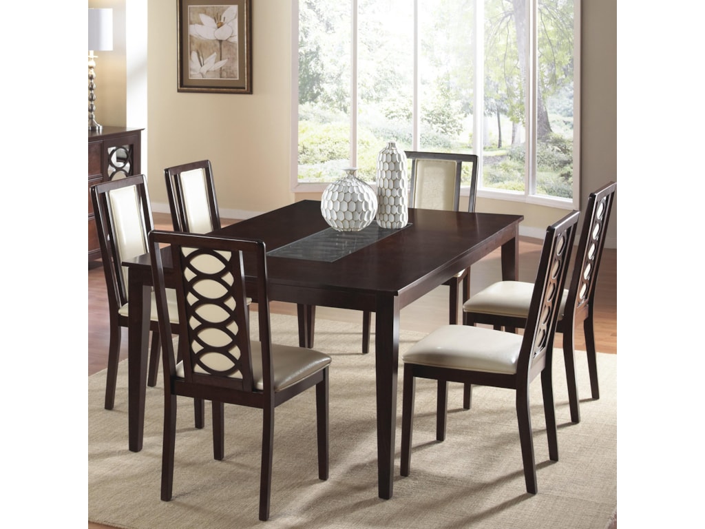 Cramco, Inc Jasmyn7 Piece Dining Set
