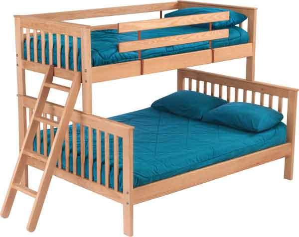 pine loft bed