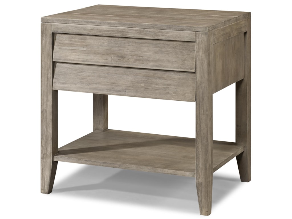 Cresent Fine Furniture Corliss LandingPowered Nightstand
