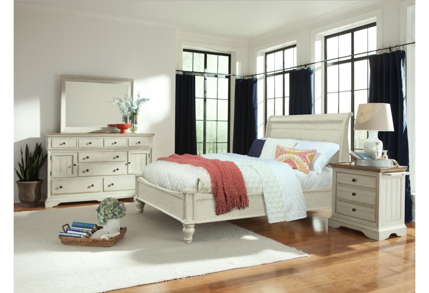 Cresent Fine Furniture Cottage Multi Drawer Media Dresser