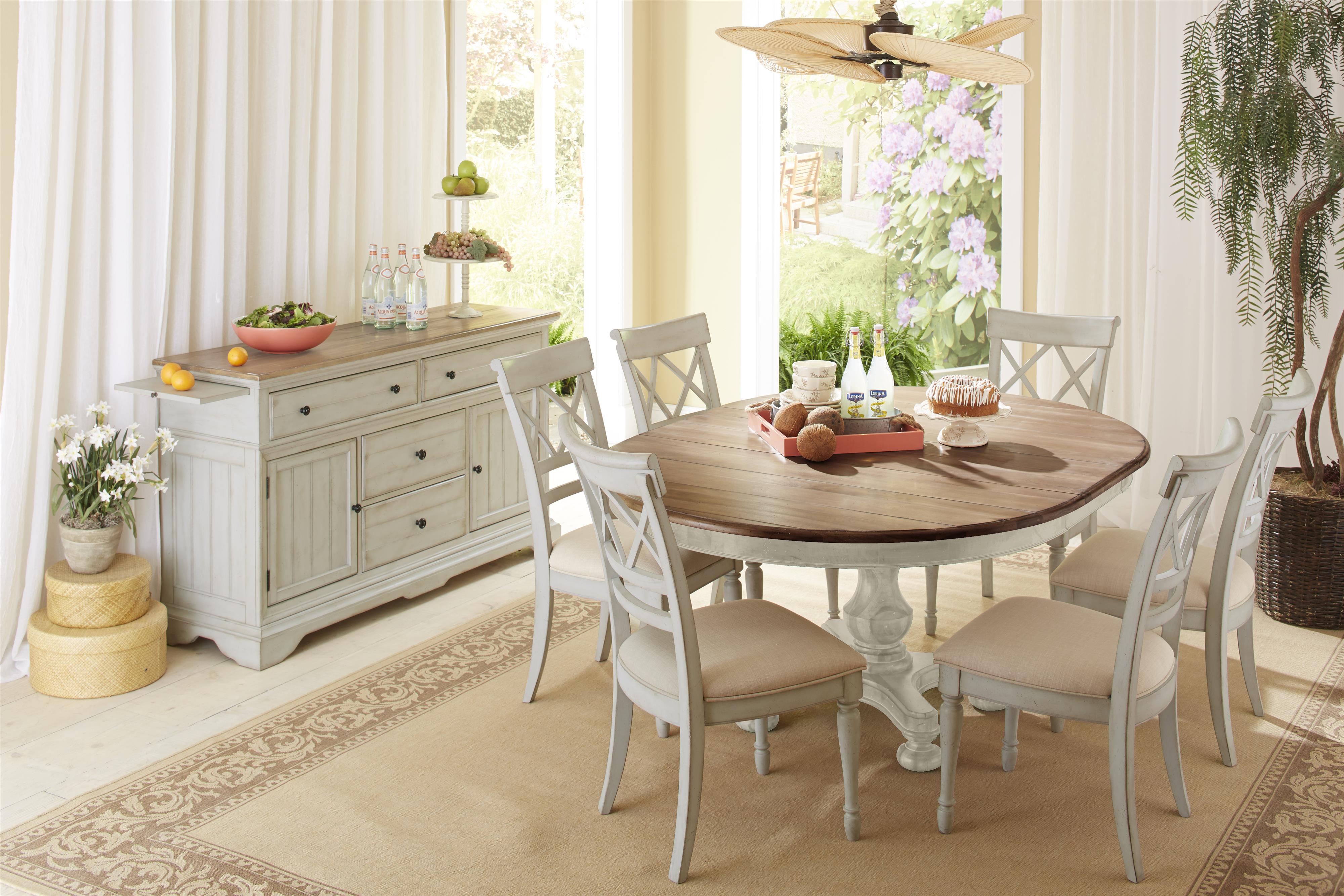 Cresent Fine Furniture Cottage Cottage Dining Chair W Upholstered