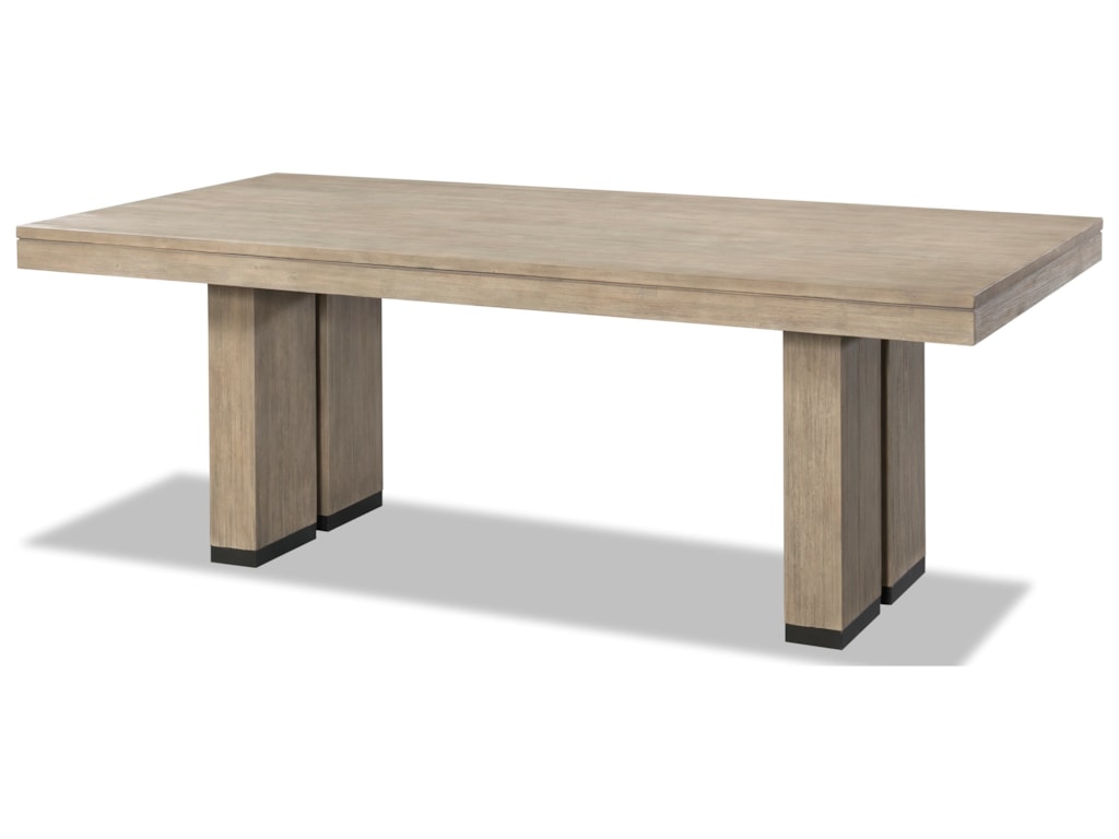 Cresent Fine Furniture Larkspur 503 150 Fixed Trestle Table With Cresent Fine Furniture Larkspurtrestle Dining Table