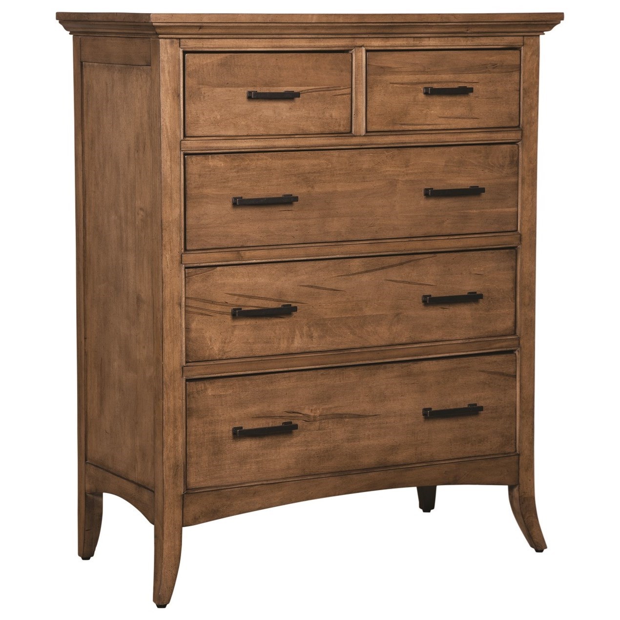 Cresent Fine Furniture Lockeland 5 Drawer Small Chest Wayside
