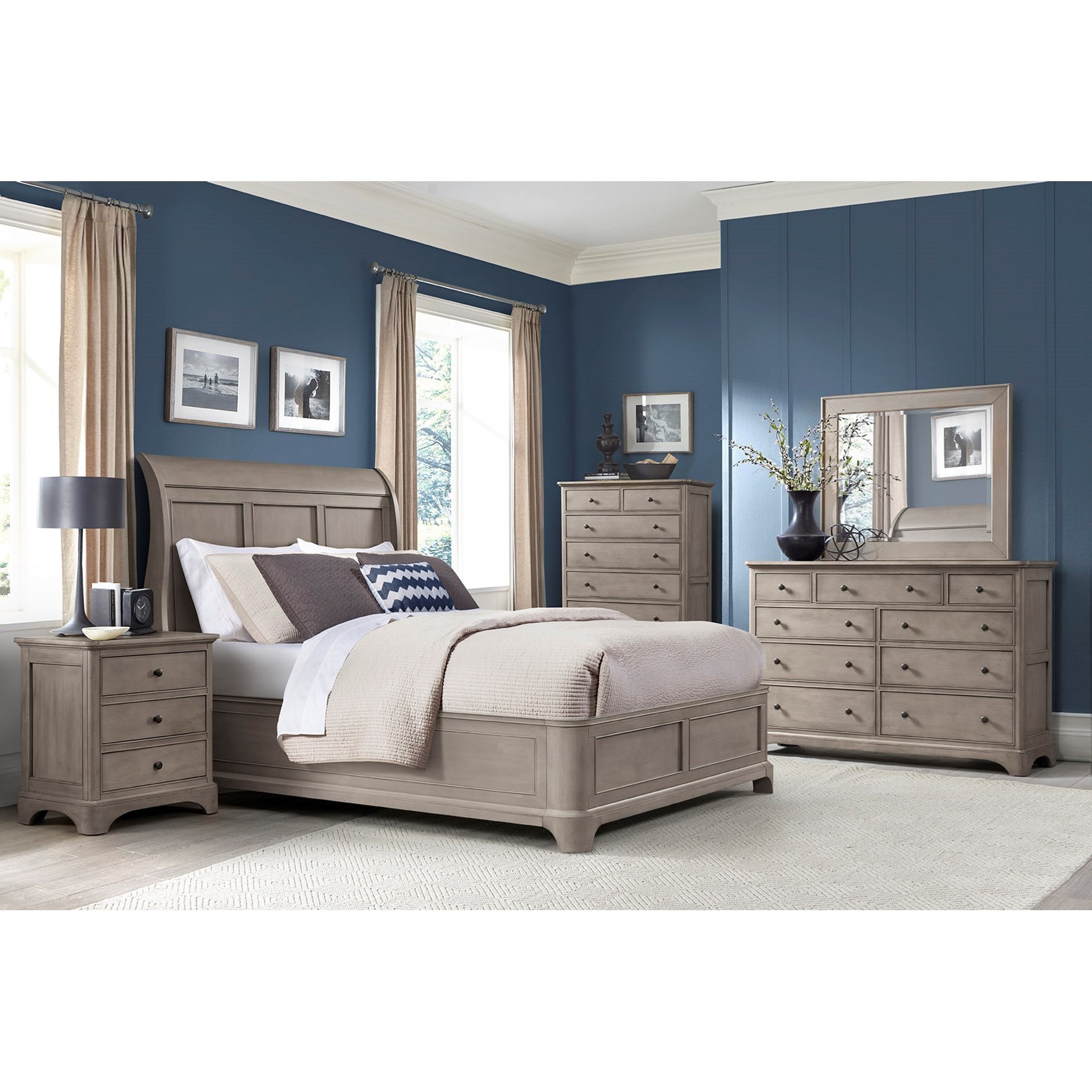 Cresent Fine Furniture Melrose King Bedroom Group Find Your Furniture Bedroom Groups