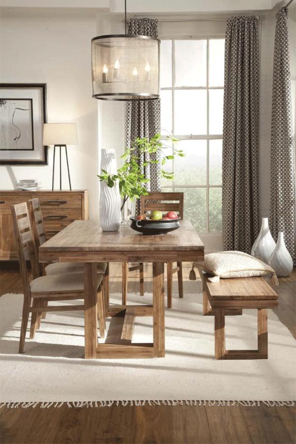 Cresent Fine Furniture Waverly Modern Rectangular Dining Table