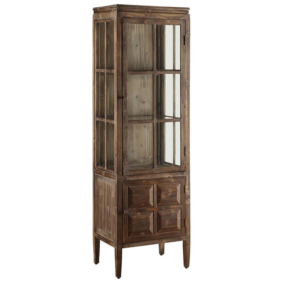 Crestview Collection Accent Furniture Cvfzr1042 Grand Junction Tall Cabinet Factory Direct Furniture China Cabinets