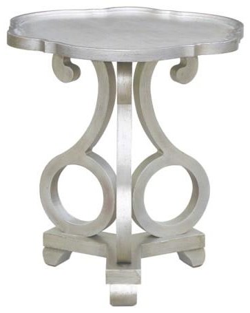 Crestview Collection Accent Furniture Adriana Brushed Silver