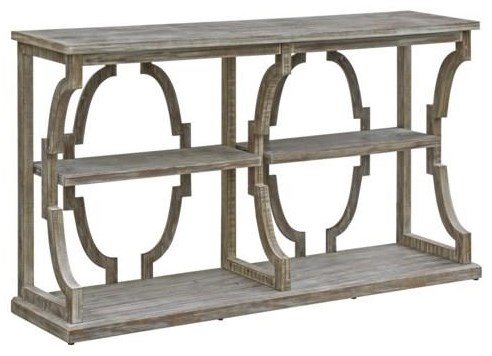 Crestview Collection Accent Furniture Stockton Open Chestnut Wash
