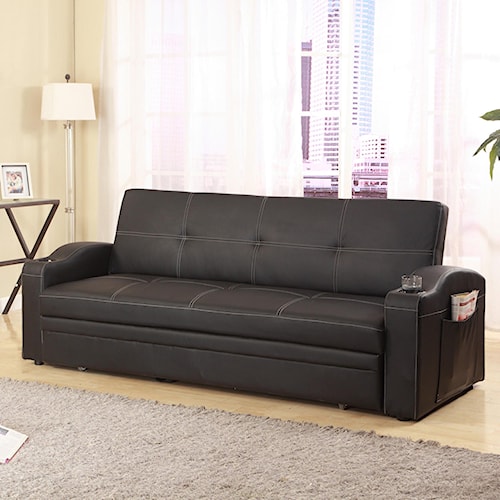 Crown Mark 5310 Easton Adjustable Sofa with Cup Holders and Pull ... Crown Mark 5310 Easton Adjustable Sofa with Cup Holders and Pull ... - Crown Mark 5310 Easton Adjustable Sofa with Cup Holders and Pull-Out Bed