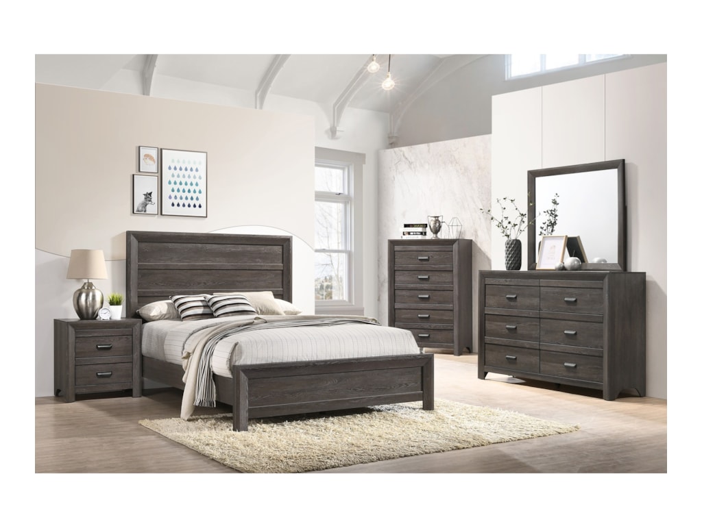 Crown Mark AdelaideKing Panel Bed