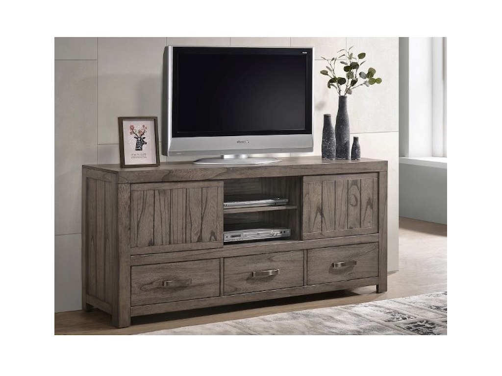 Crown Mark Arcadia Rustic Tv Stand With 3 Drawers Crown Mark Arcadia Rustic Tv Stand With 3 Drawers