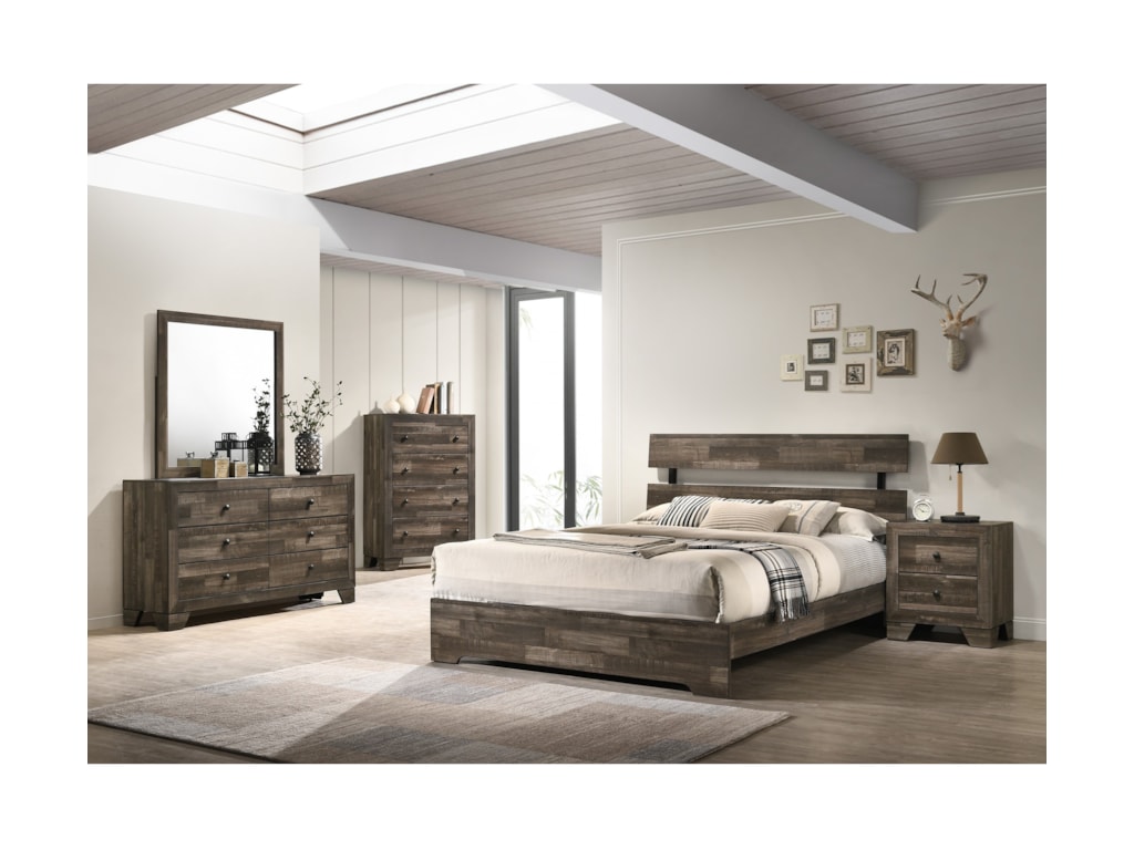 Crown Mark AtticusTwin Bed