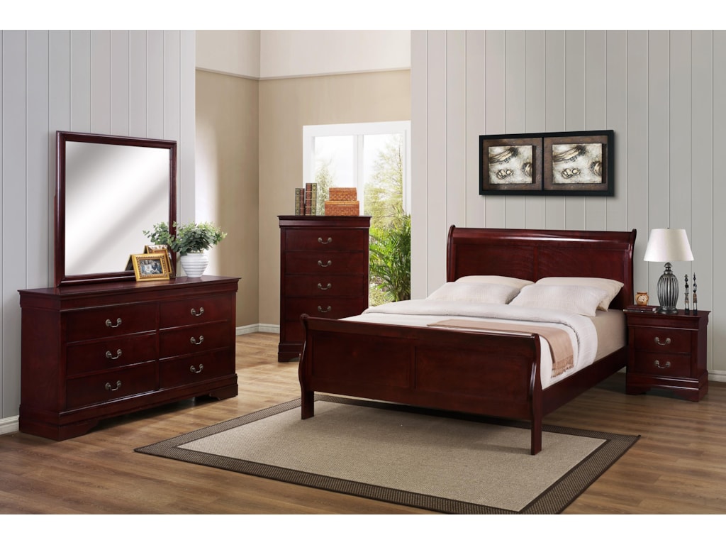 Crown Mark B3800 Louis PhillipeMirror