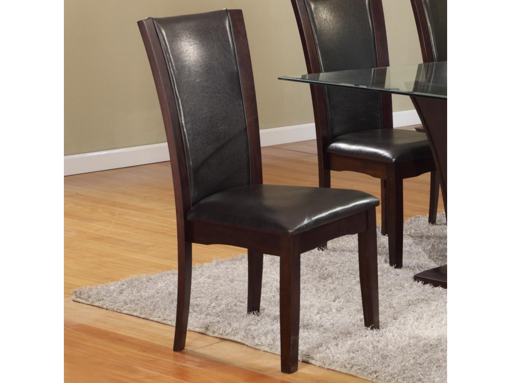 Crown Mark Camelia EspressoDining Side Chair