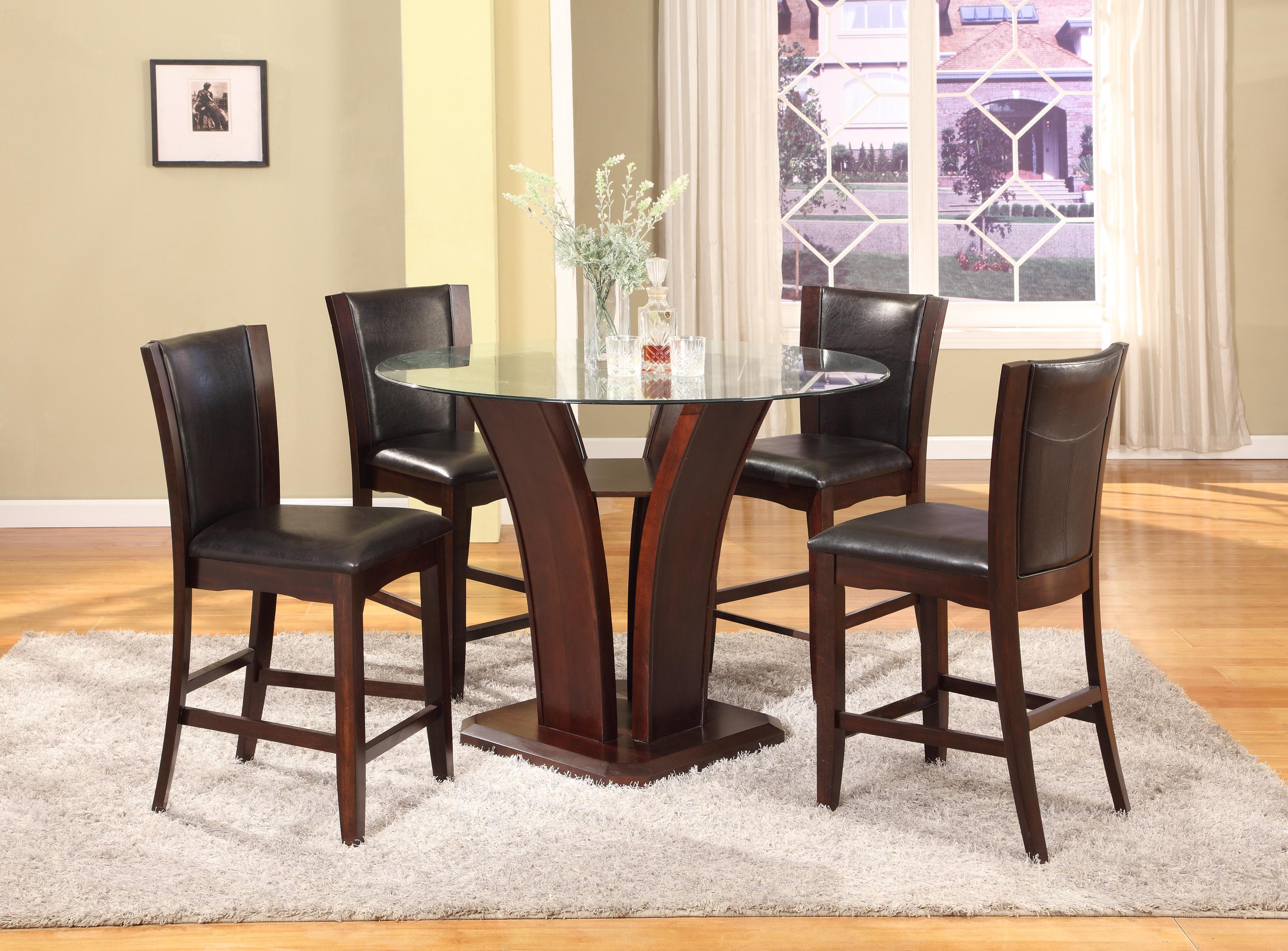 Crown Mark Furniture Camelia Espresso 1710s 24 Esp Counter Height Stool With Upholstered Seat Del Sol Furniture Bar Stools