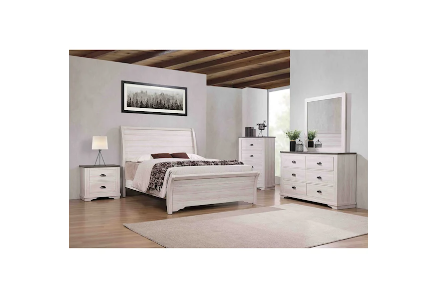 Crown Mark Coralee Queen Bedroom Group | Dream Home Interiors | Bedroom  Groups