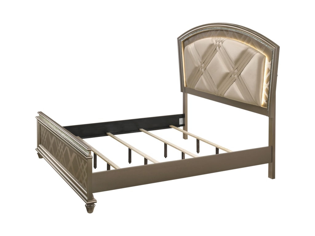 Crown Mark CristalKing Bed