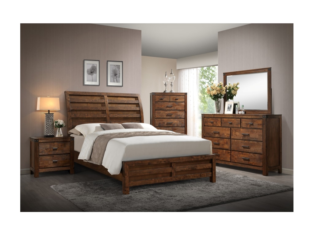 Crown Mark CurtisDresser Mirror