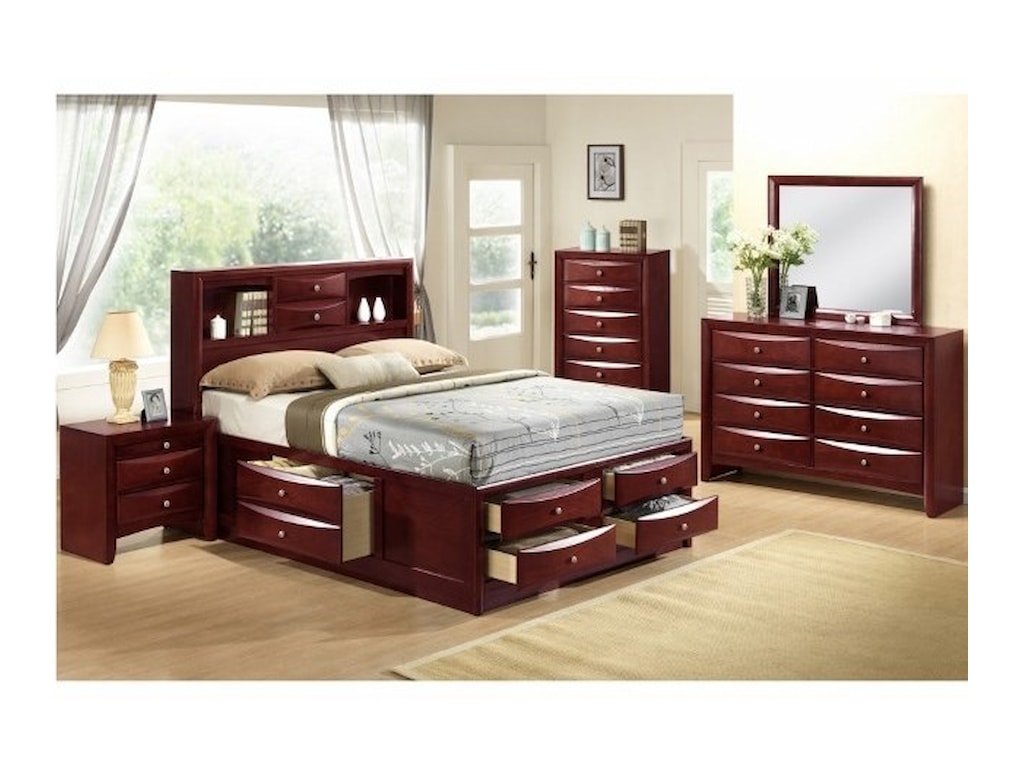 Crown Mark EmilyQueen Captain's Bed