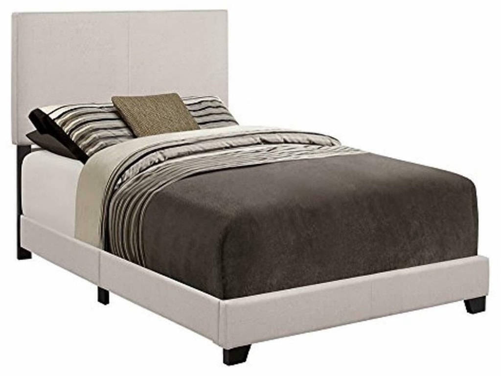 Royal Fair ErinTwin Upholstered Headboard Bed