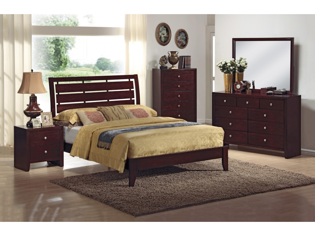 Crown Mark EvanQueen Bed