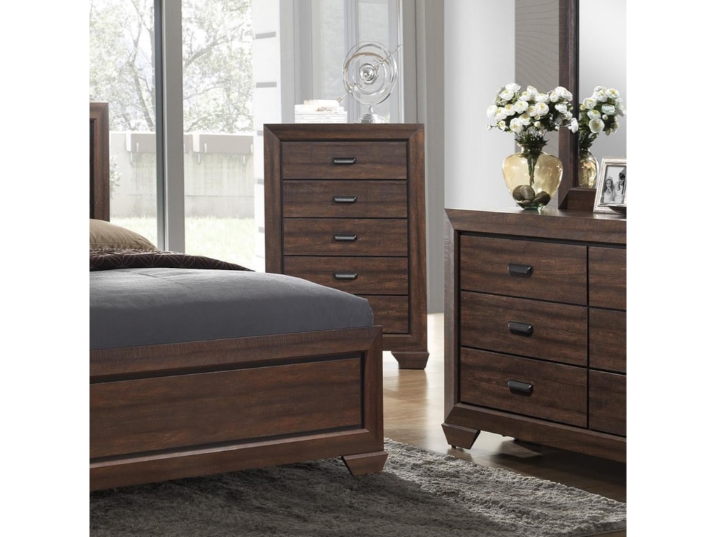 Crown Mark Farrow Transitional Chest of Drawers | Royal Furniture ... Crown Mark Farrow Transitional Chest of Drawers | Royal Furniture ...