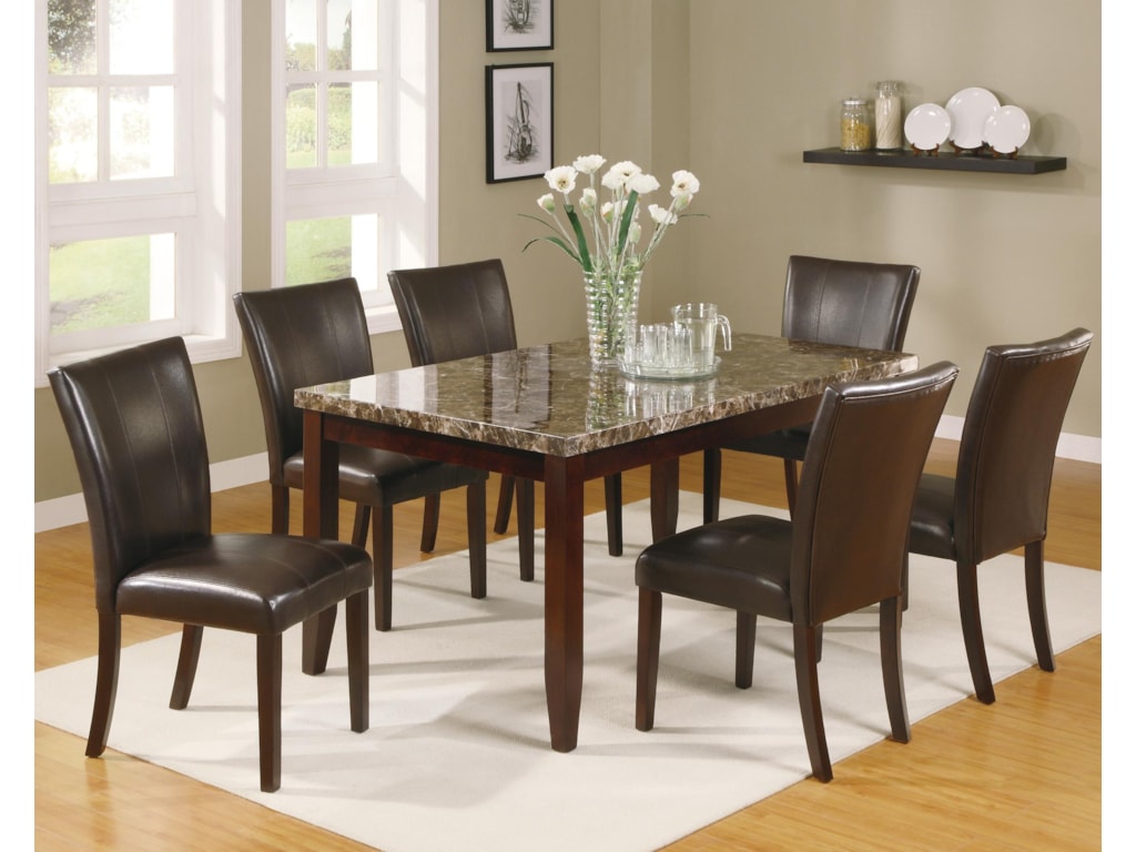 Crown Mark Ferrara 7 Piece Dining Table And Chairs Set Royal Furniture Dining 7 Or More Piece Sets Crown Mark Ferrara 7 Piece Dining Table And Chairs Set Royal Furniture Dining 7 Or More Piece Sets