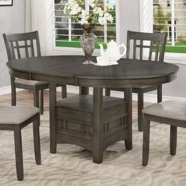 Crown Mark Hartwell Single Pedestal Dining Table Wayside