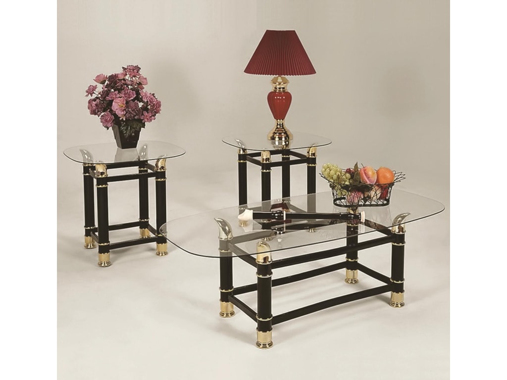 Crown Mark Horn 3 Pack Tail Table And End Tables Set Miskelly Crown Mark Horn 3 Pack Tail Table And End Tables Set