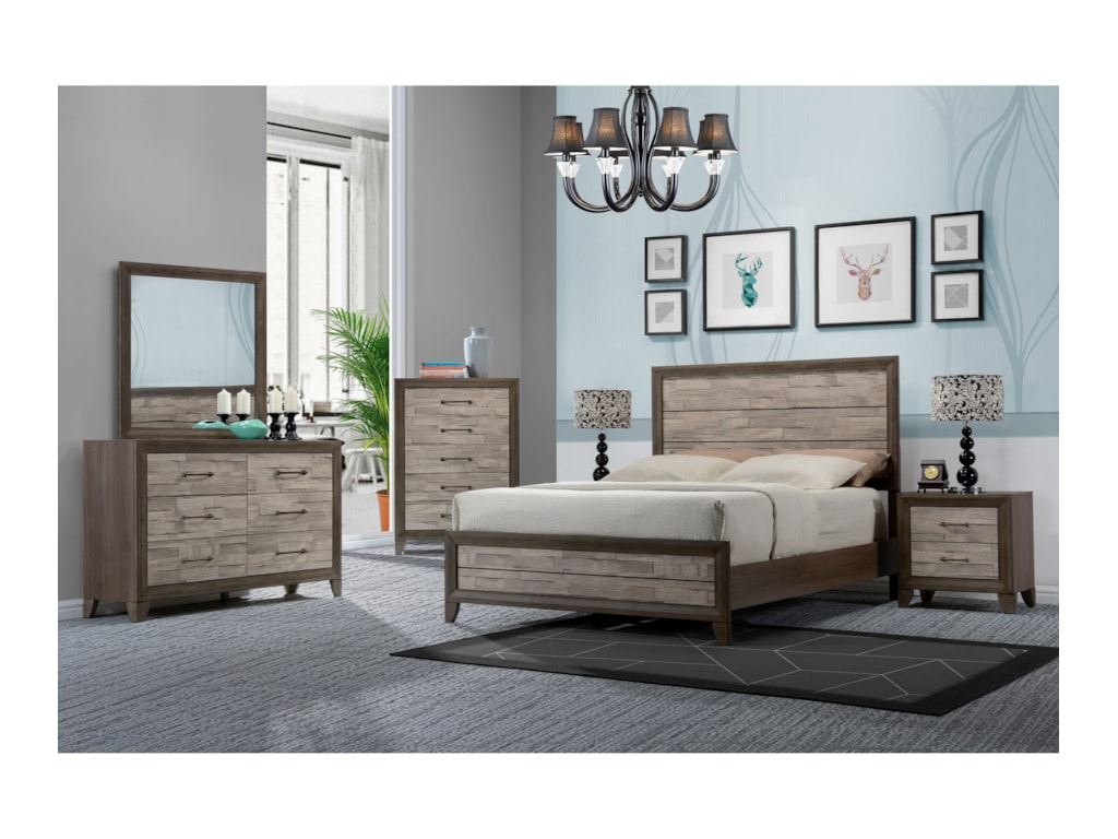 Crown Mark JarenQueen Bed
