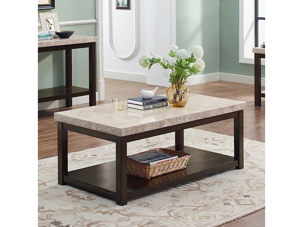 Crown Mark Kelia Transitional Cocktail Table Wayside Furniture Cocktail Coffee Tables