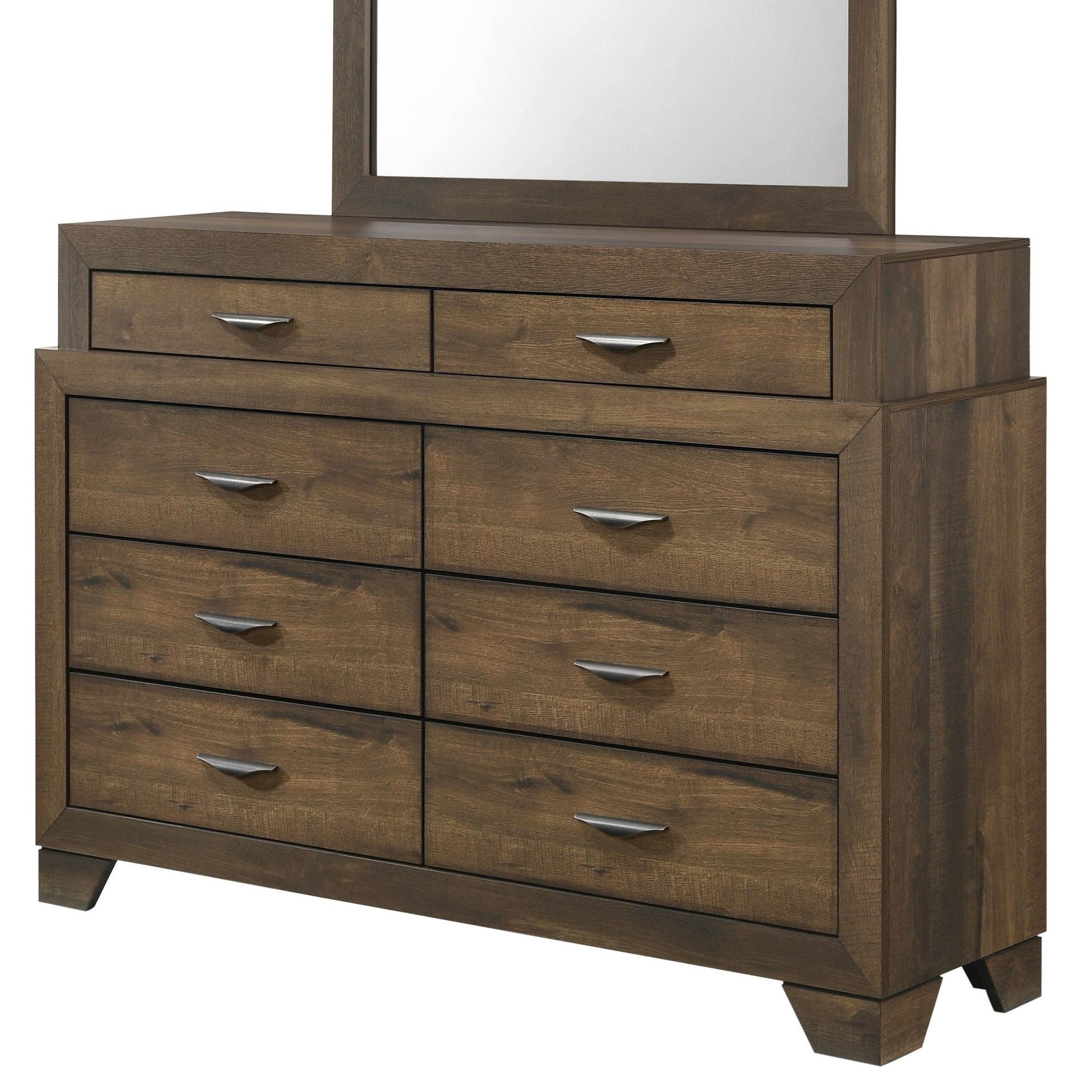 Crown Mark Krandall Contemporary Dresser With 8 Drawers Royal