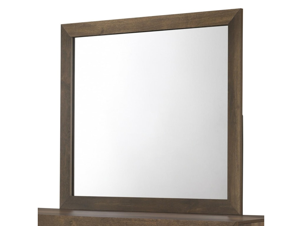 Crown Mark Krandall Contemporary Dresser Top Mirror Wayside