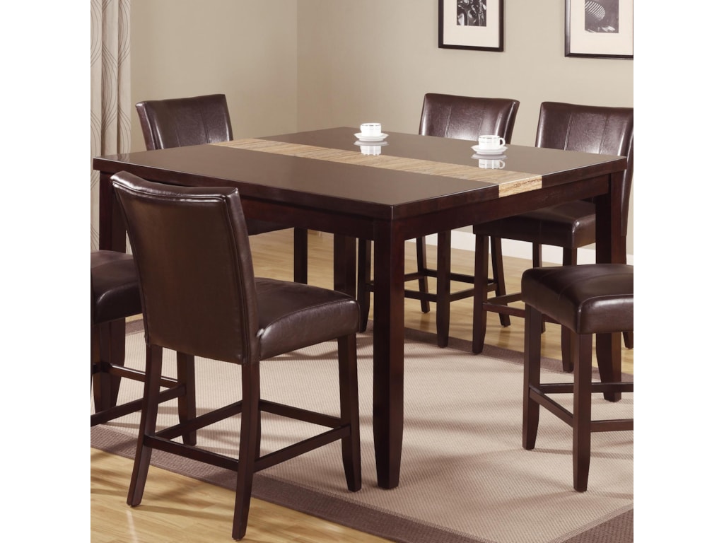 Crown Mark Madrid & FerraraCounter Height Table