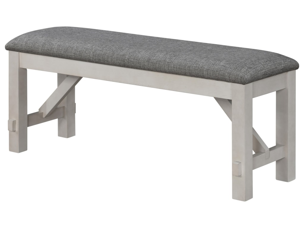 Crown Mark Maribelle Cottage Style Upholstered Dining Bench Royal Furniture Dining Benches Crown Mark Maribelle Cottage Style Upholstered Dining Bench Royal Furniture Dining Benches