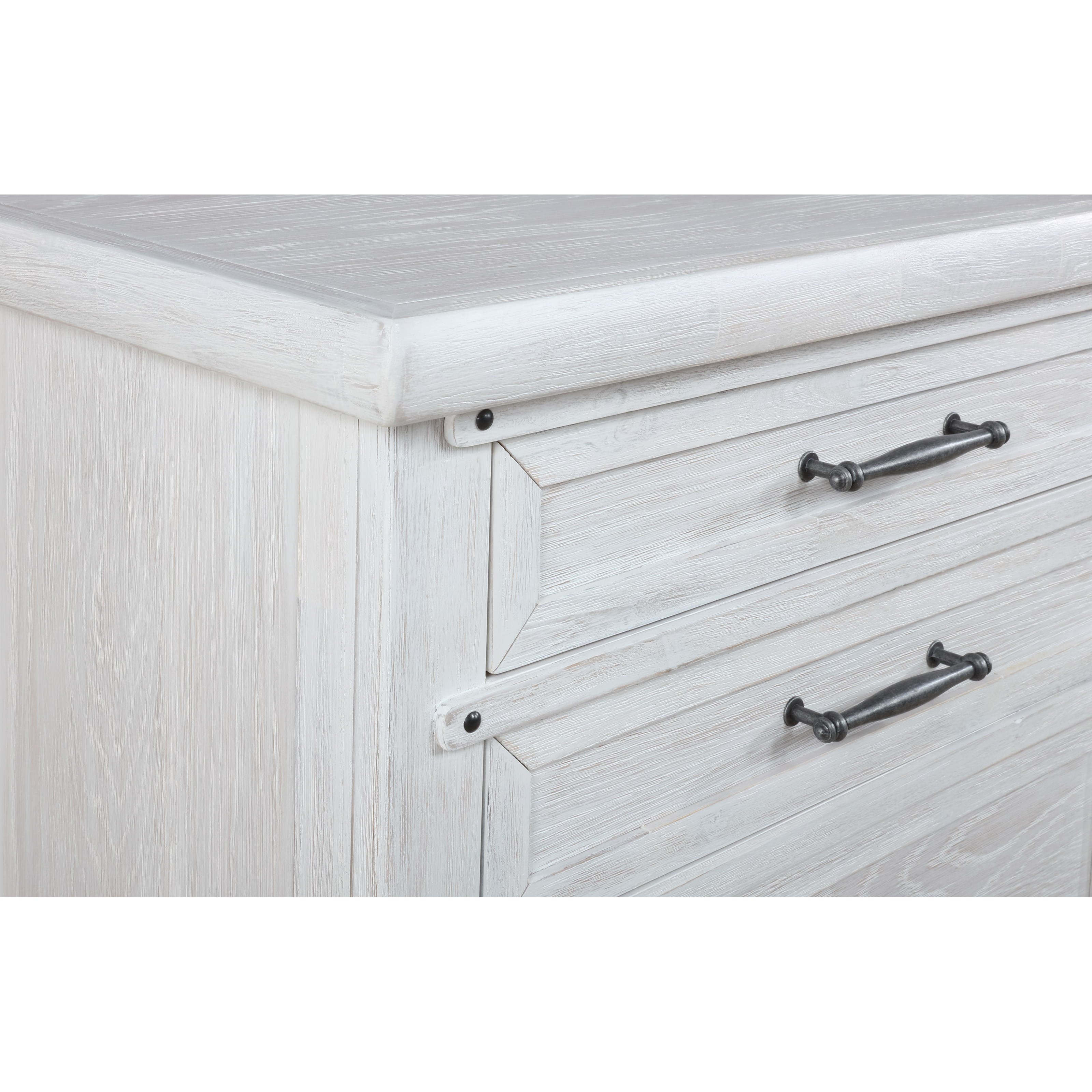 Crown Mark Maybelle Relaxed Vintage Chest Of Drawers With Metal Drawer Pulls Wilcox Furniture Drawer Chests