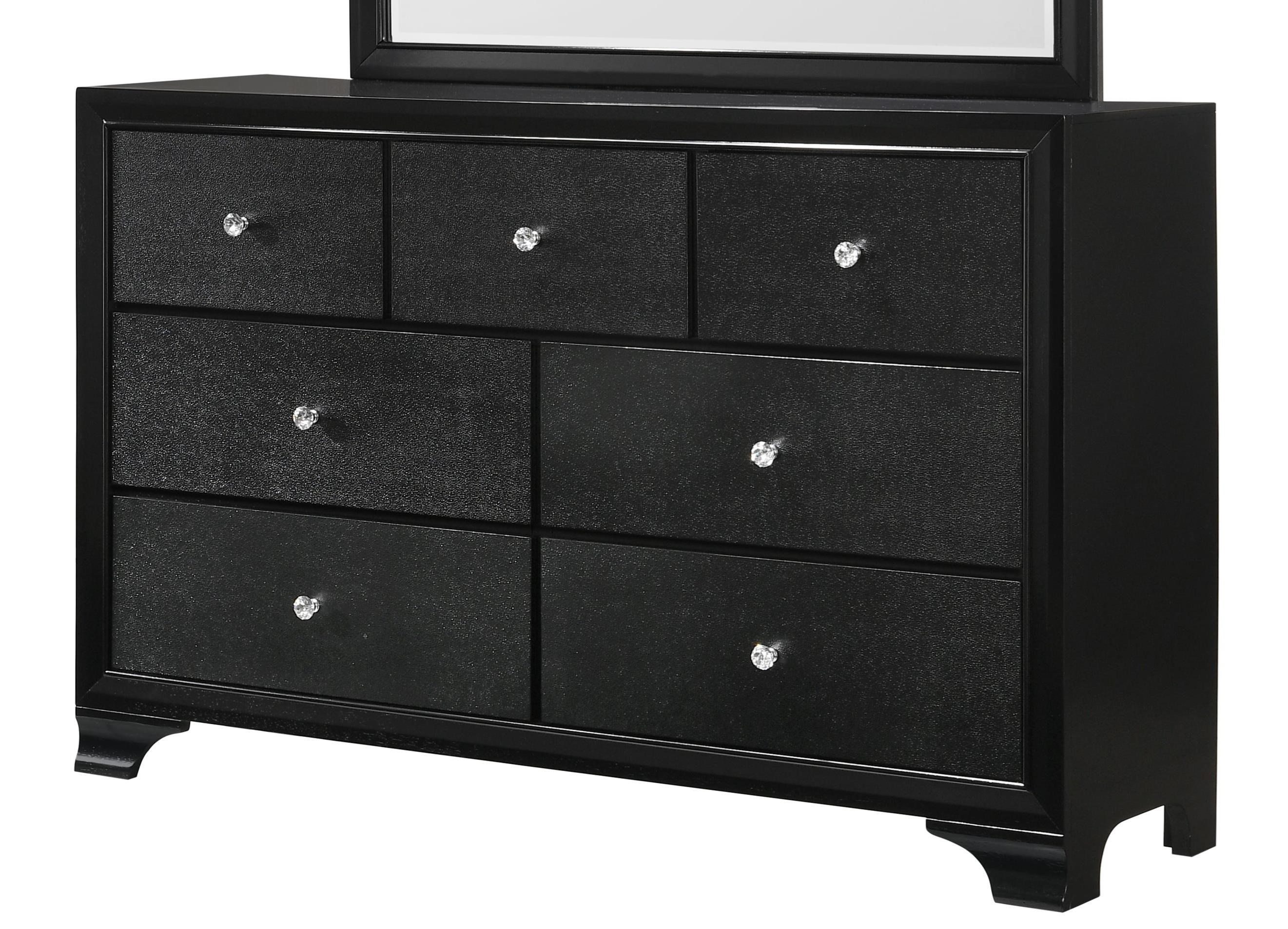 Crown Mark Micah B4350 1 Glam 7 Drawer Dresser Dunk Bright