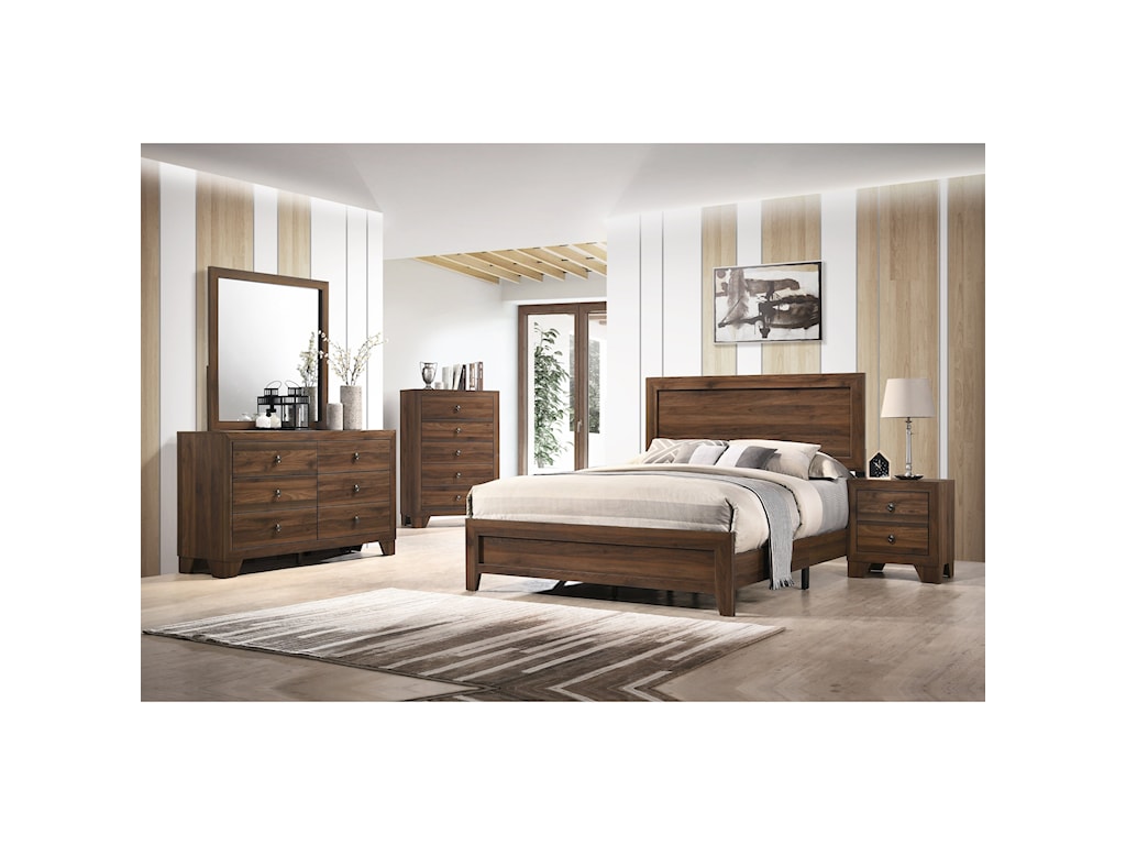 Crown Mark Millie B9250 T 2 1 11 Twin Bedroom Group With Bed