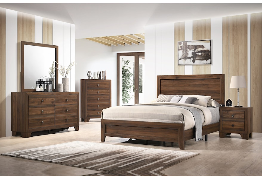 Royal Fair Millie Contemporary Twin Wood Bed Ruby Gordon Home Panel Beds