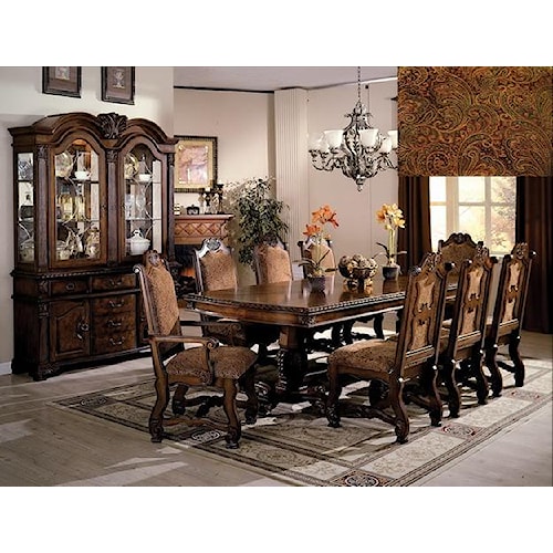 Cm Neo Renaissance 7pc Dining Set Includes Table Michael S Cm Neo Renaissance 7pc Dining Set Includes Table