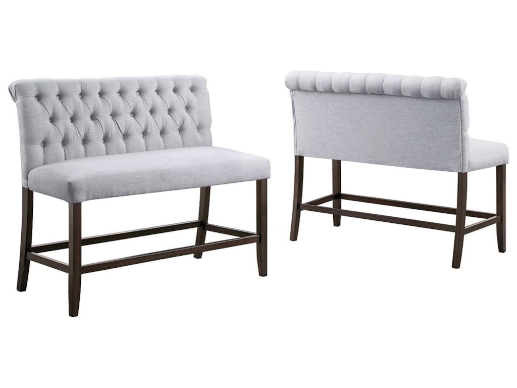 Crown Mark Furniture Palmer Dining 2621s 2 24 Upholstered Counter