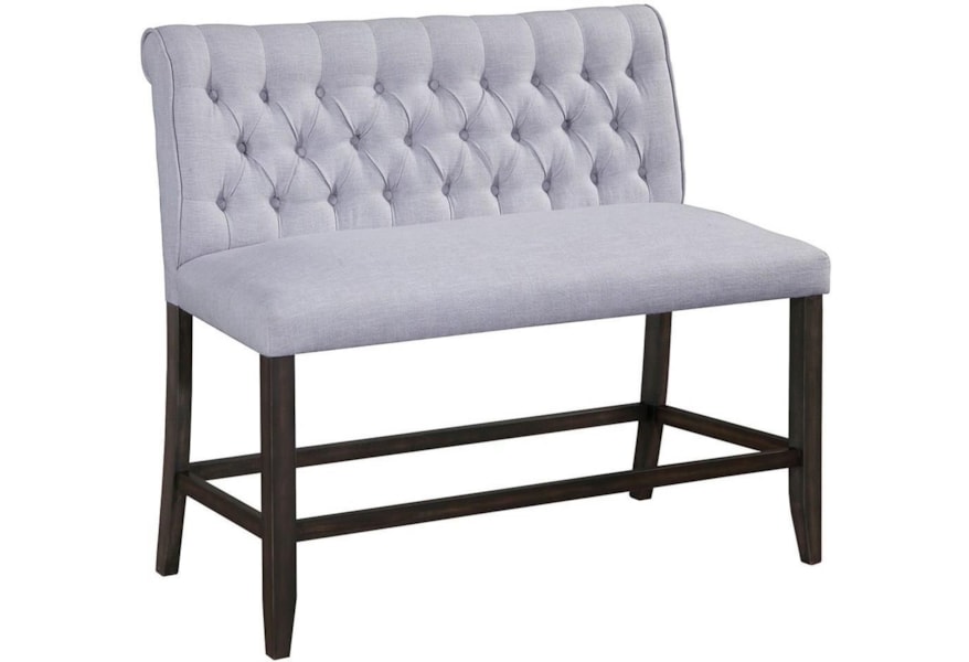 Crown Mark Palmer Dining 2622s 2 24 Upholstered Counter Height