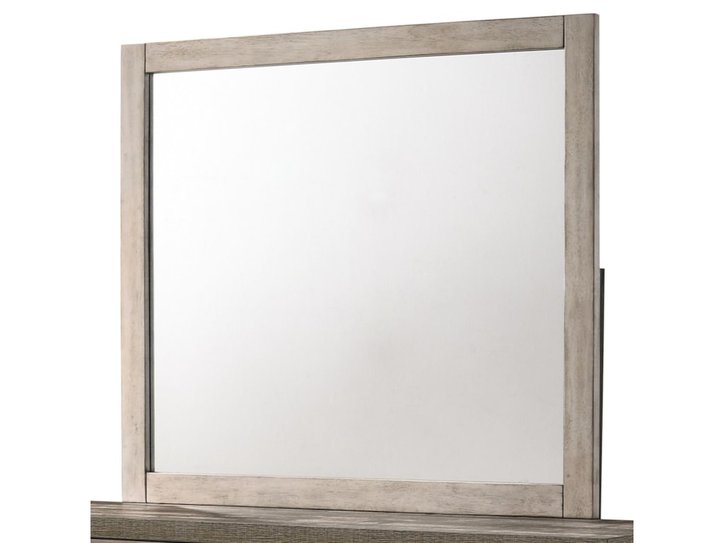 Crown Mark Patterson B3050 11 Coastal Cottage Distressed Dresser Crown Mark Pattersonmirror
