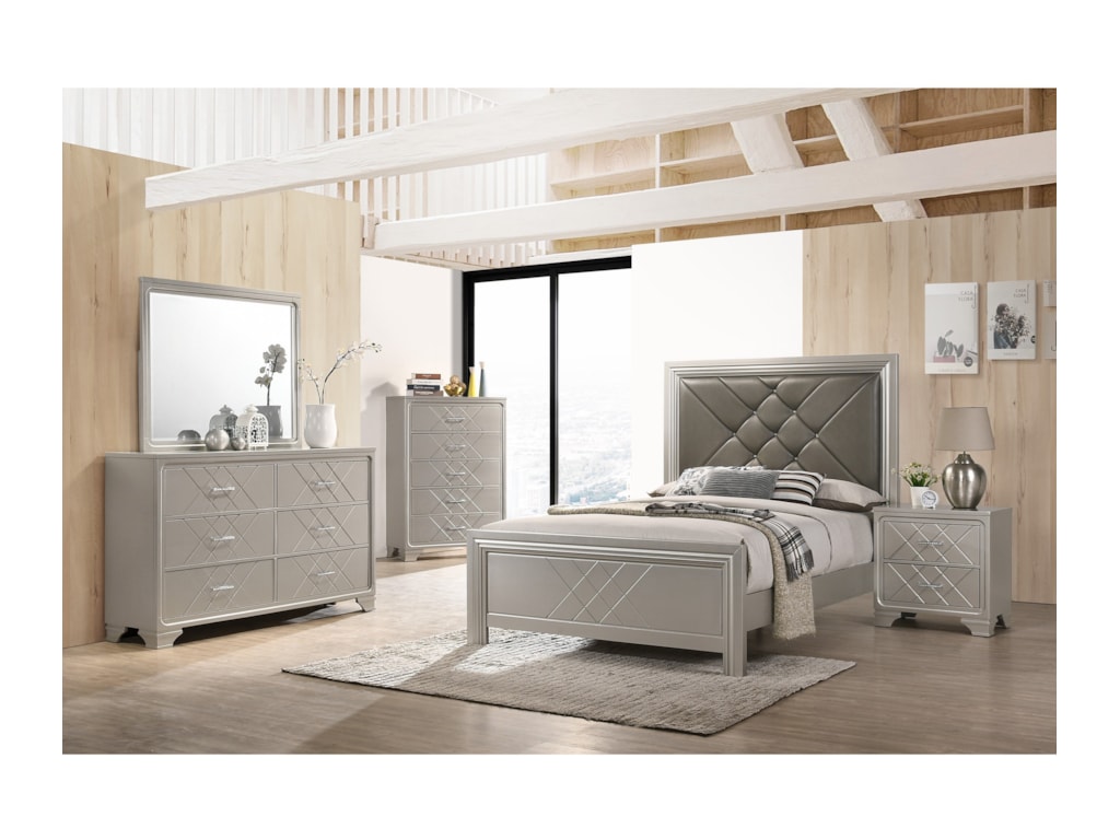 Crown Mark PhoebeQueen Bed